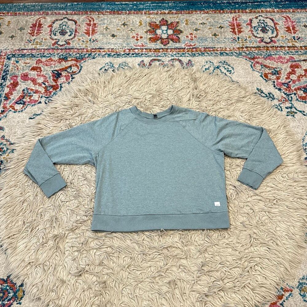 Vuori Women's Long Sleeve Halo Crew Sweatshirt size large